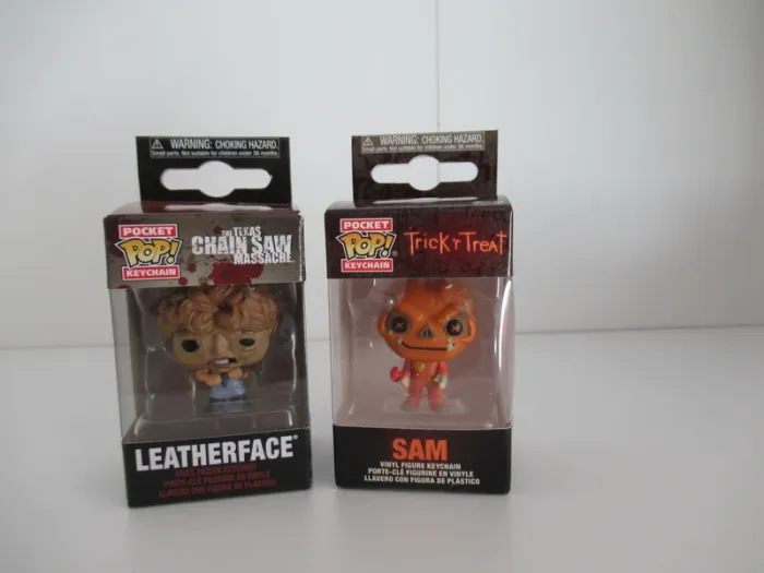 Horreur Lot de 2 Pocket Pop keychain  Sam + Leatherface