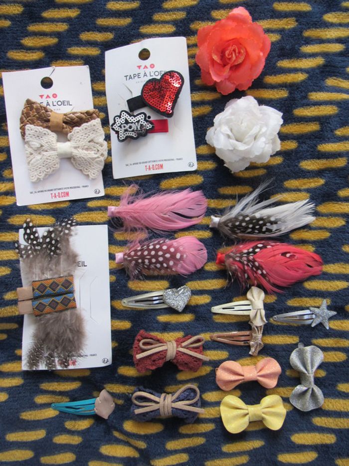 Lot accessoires cheveux