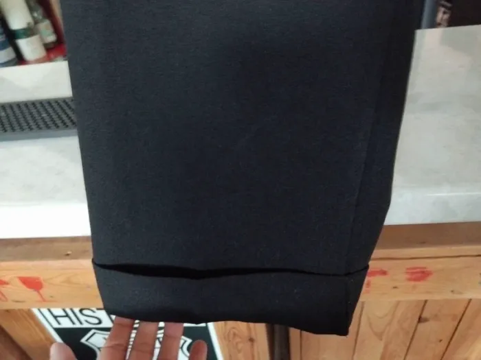 Pantacourt jambe large taille haute - photo numéro 4