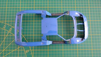 Carcasse carrosserie pièce miniature Burago Bburago Bugatti EB110 1991 1/18 1/18e 1/18ème #C58