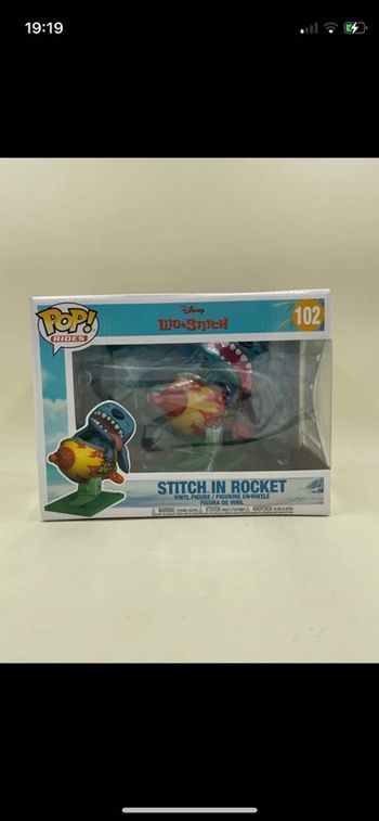 Figurine Funko Pop Disney Lilo et Stitch in the rocket N•102 neuf