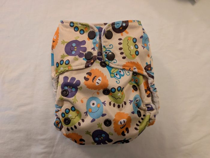 Couche lavable blueberry