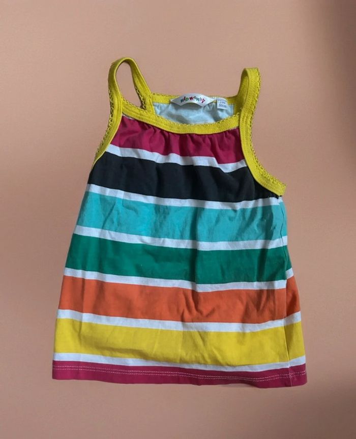 Débardeur multicolore Kidkanaï