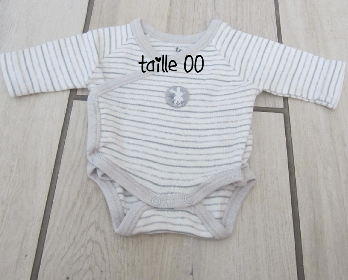 Lot de 3 bodies bébé prématuré - photo numéro 3