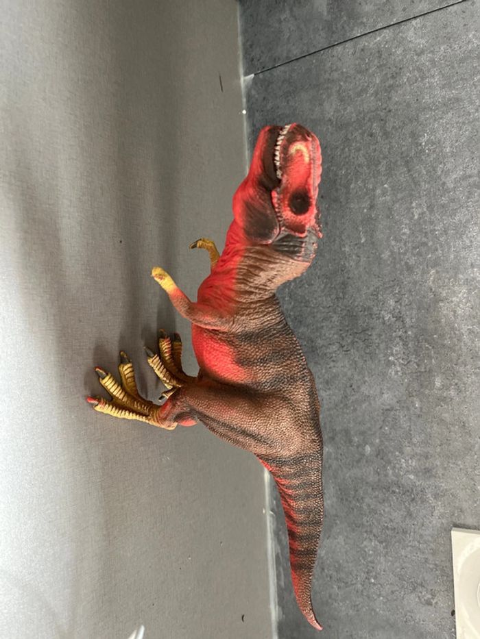 Dinosaure Trex rouge Schleich - photo numéro 3