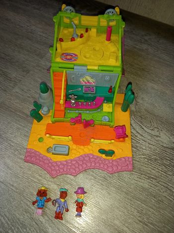 polly pocket bluebird western horse house année 1994