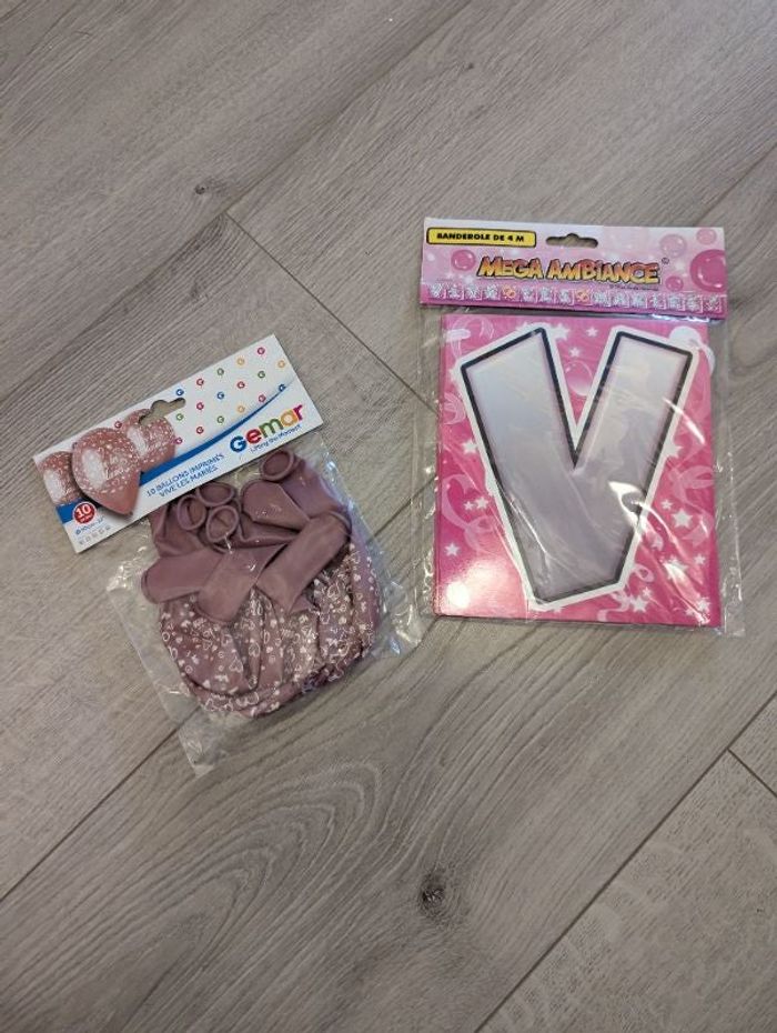 Décoration "Vive les mariées"