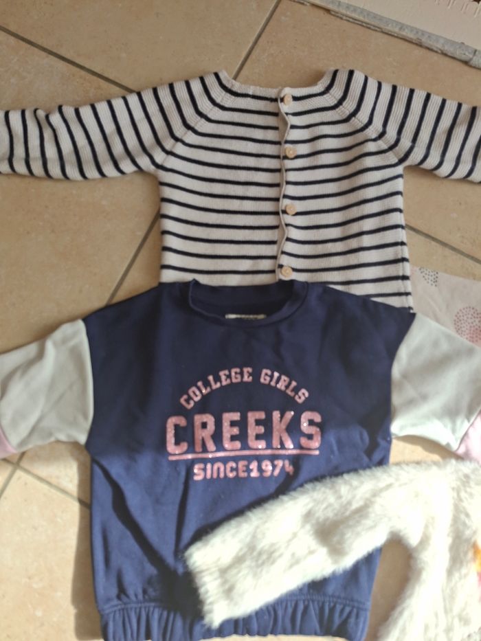 Lot pull 3 ans fille hiver - photo numéro 2