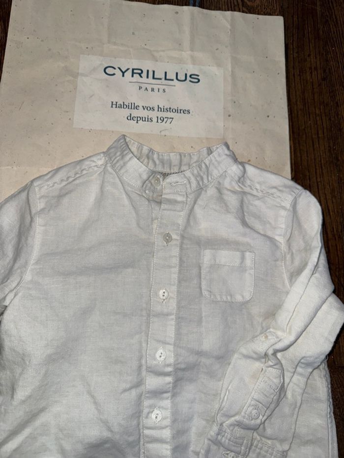 Chemise en lin Cyrillus 36 mois - photo numéro 2