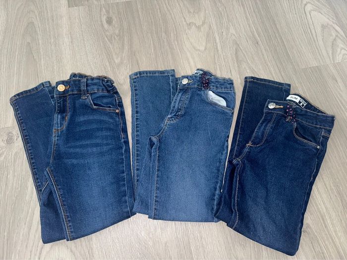 Lot de 3 jeans fille taille 8 ans
