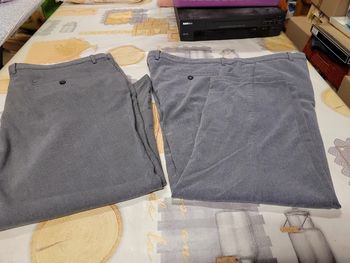 Lot de 2 pantalon homme taille 56