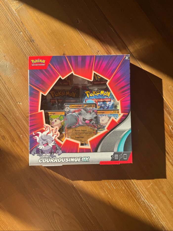 Pokémon Coffret Courrousinge français neuf