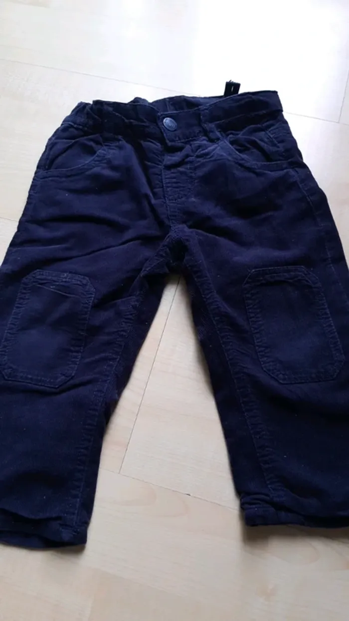 Pantalon velours tape à l'oeil - photo numéro 4