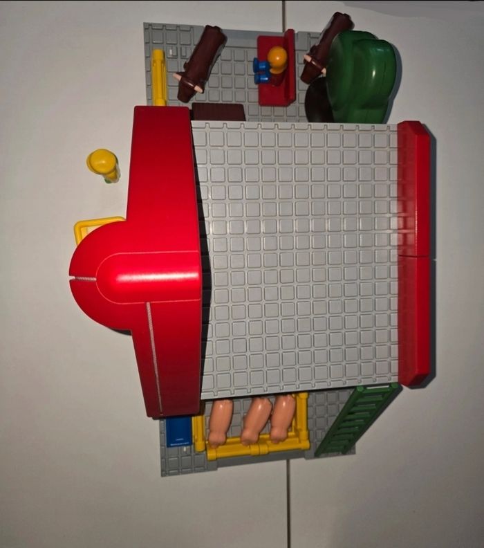 123  playmobil grande ferme 6800 vintage 1990 - photo numéro 2