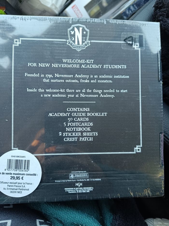 Coffret  mercredi