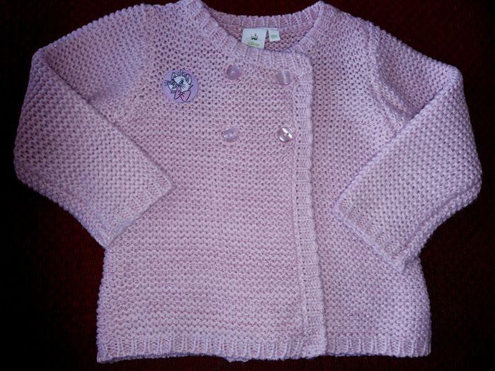 Gilet fille 18-24 mois / Marie - Les aristochat Disney