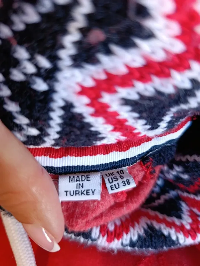 Sweat à capuche Superdry femme – Très bon état, style streetwear tendance 38 rouge - photo numéro 8