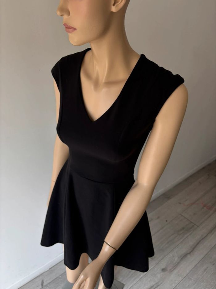Robe peplum noir Philipp plein portée une soirée - photo numéro 8