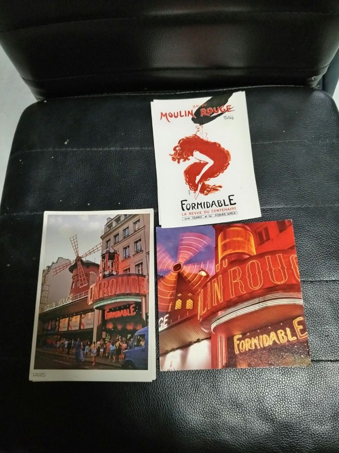 Carte postale Moulin Rouge