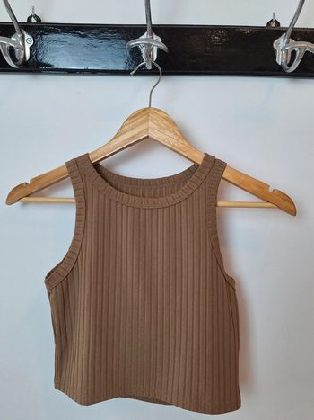 Top débardeur marron XS