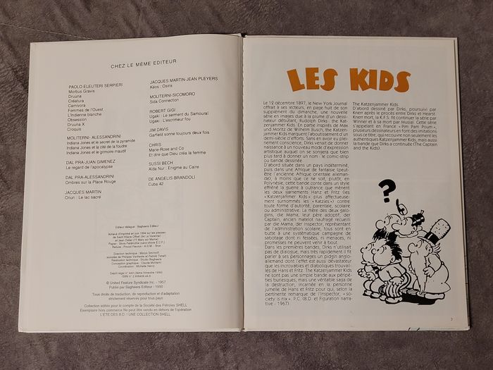 BD - Les kids. Rudolph Dirks - photo numéro 2