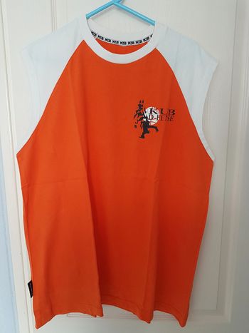 Débardeur orange Kipsta