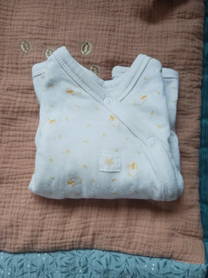 Pyjama léger- Prématuré 00 - photo numéro 2