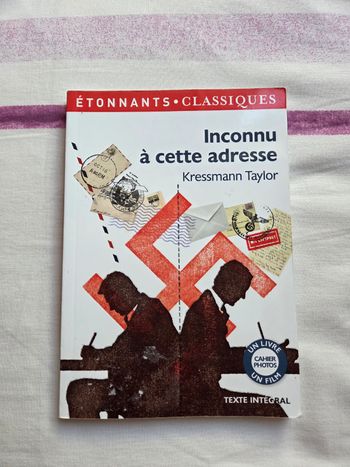 Inconnue à cette adresse