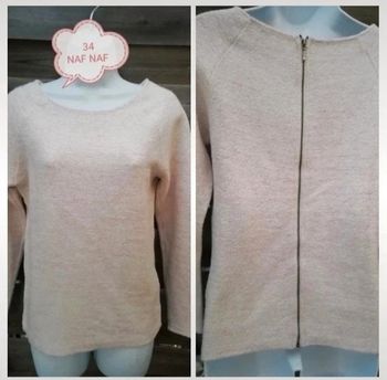 Pull fermeture dos femme.34/XS..