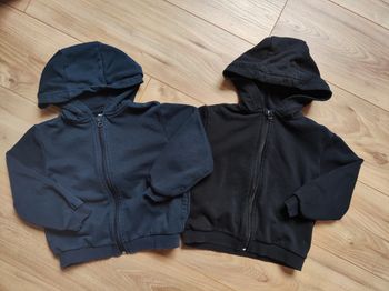Lot de 2 gilets zippés 