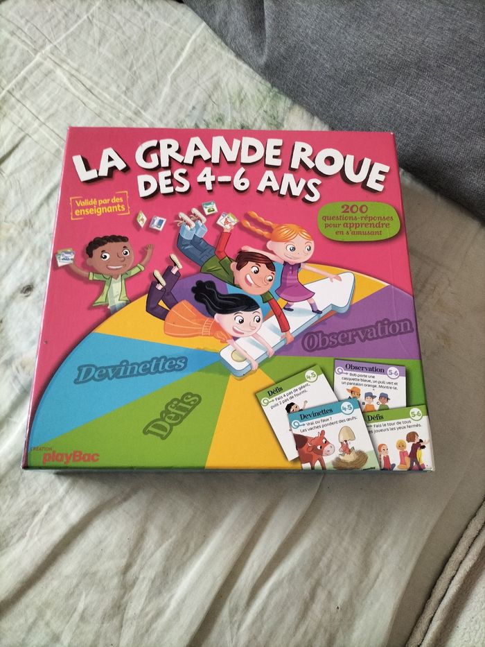 Jeu    la grande roue des 4-6 ans