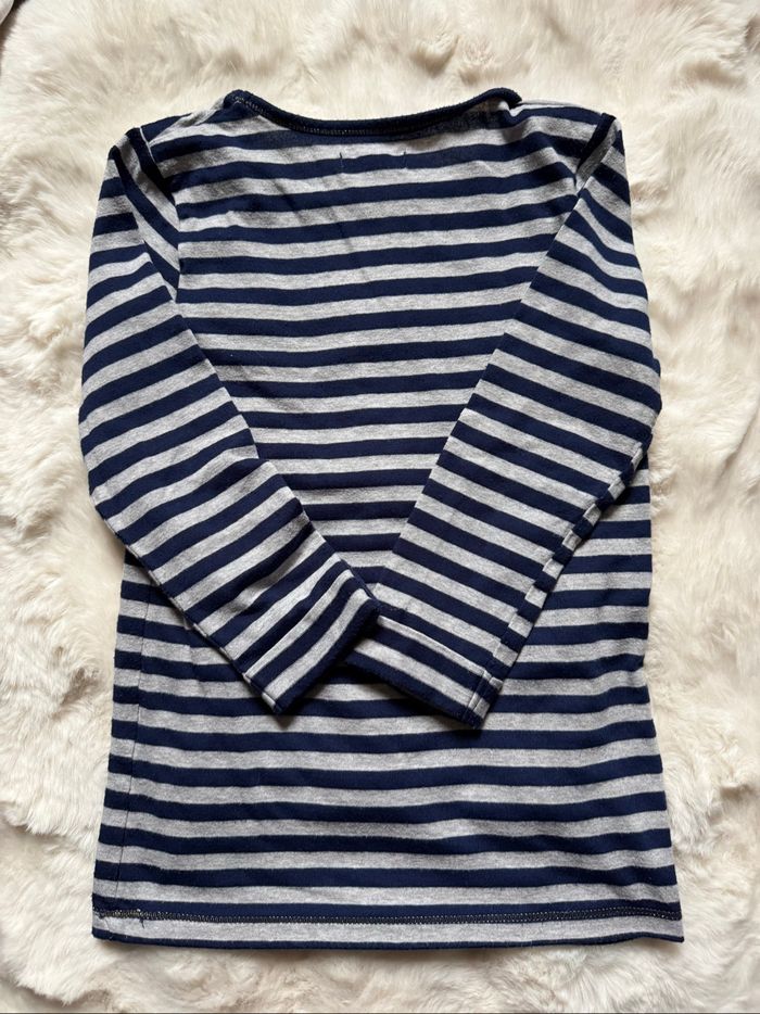 👚 lot 2 t-shirts manche longue - fille - 8 ans - orchestra - bon état - photo numéro 9