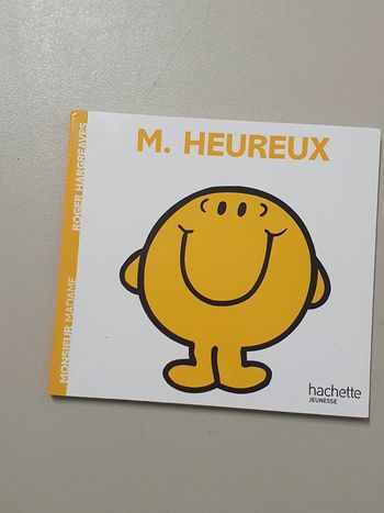 Livre souple Mr Heureux