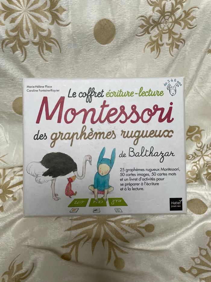 Le coffret Montessori de Balthazar Hatier jeunesse - photo numéro 1