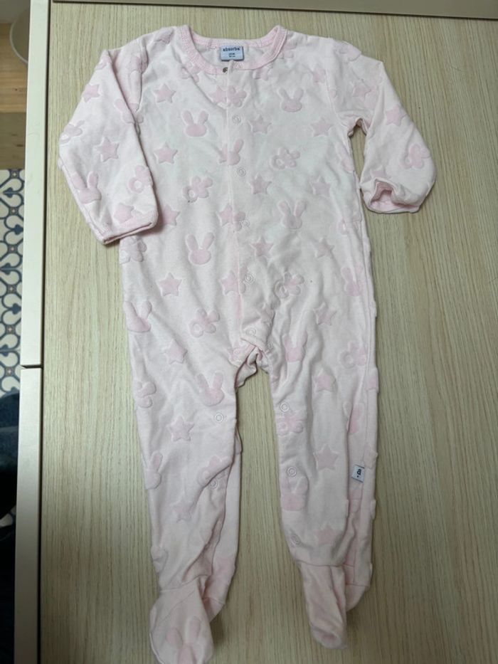Pyjama rose Absorba taille 12 mois