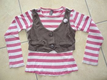 t-shirt Zara T 7-8ans