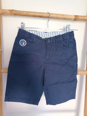Short chino Sergent Major bleu marine 5 ans