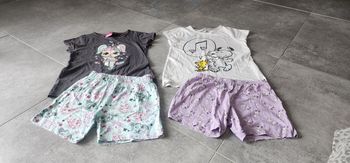 Lot de 2 pyjamas short fille 8/10 ans snoopy et poupée lol
