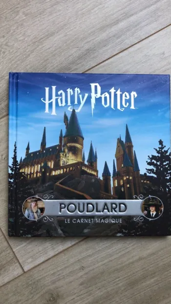 Carnet magique poudlard Harry potter