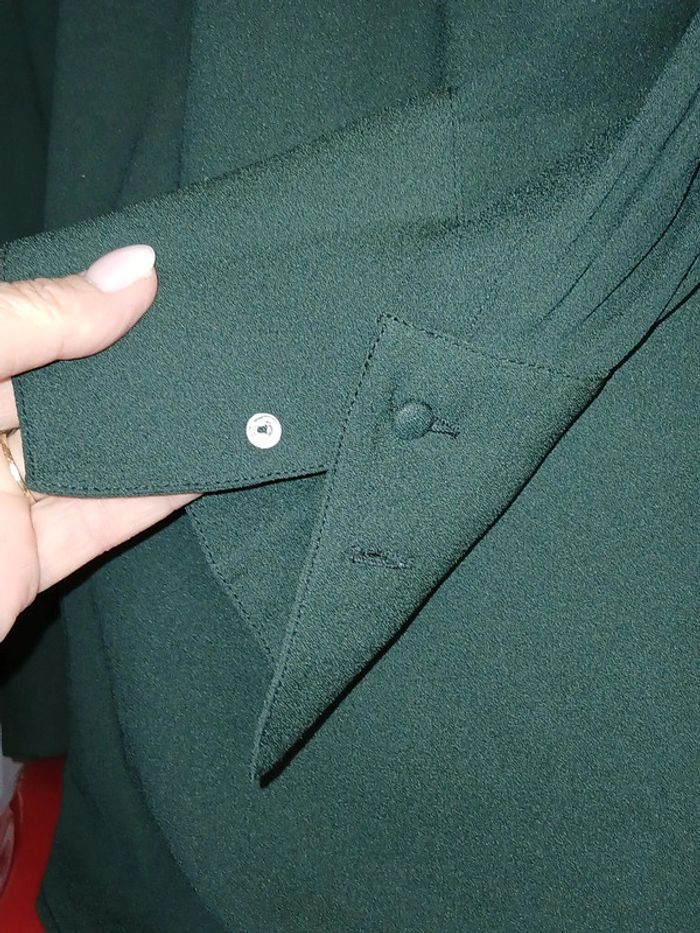 Blouse H&M vert foncé 36 - photo numéro 9