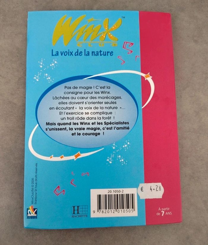 Livre Winx numéro 4 "la voix de la nature" - photo numéro 2