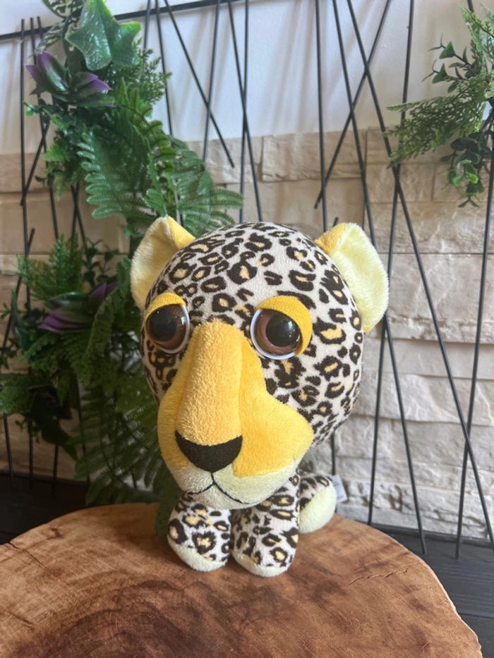 Peluche léopard - 23 cm