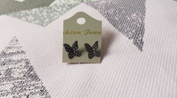 Boucles d'oreilles papillon