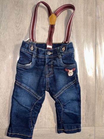 Jeans doublé bébé