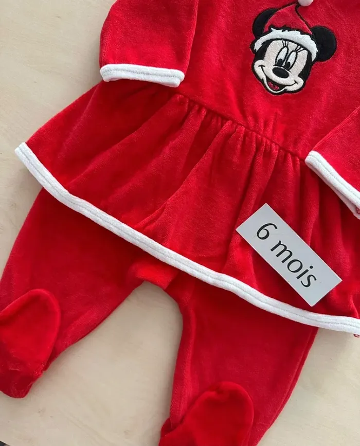 Pyjama Minnie ddisnhe fille belle 6 moi - photo numéro 2