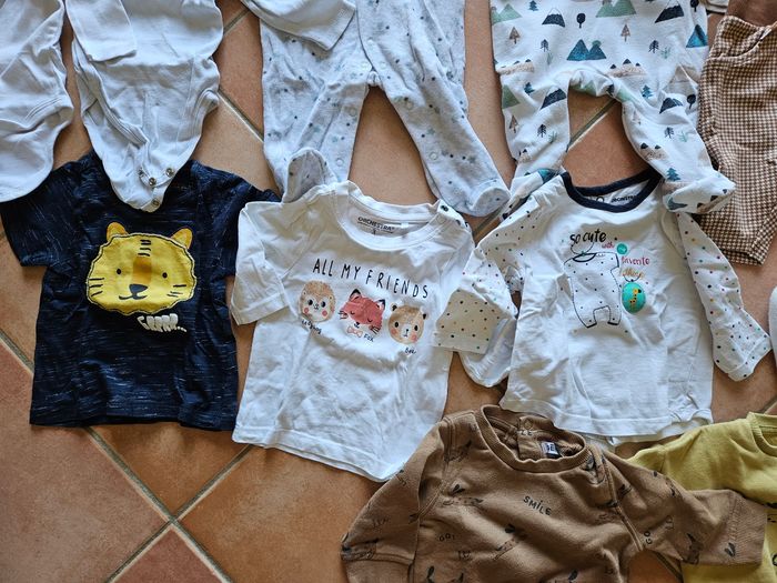 Lot 3 mois garcon veste pyjamas bodies okaidi - photo numéro 7