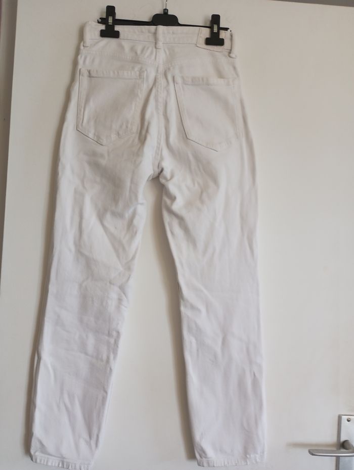 Jean blanc Pull & Bear - photo numéro 4