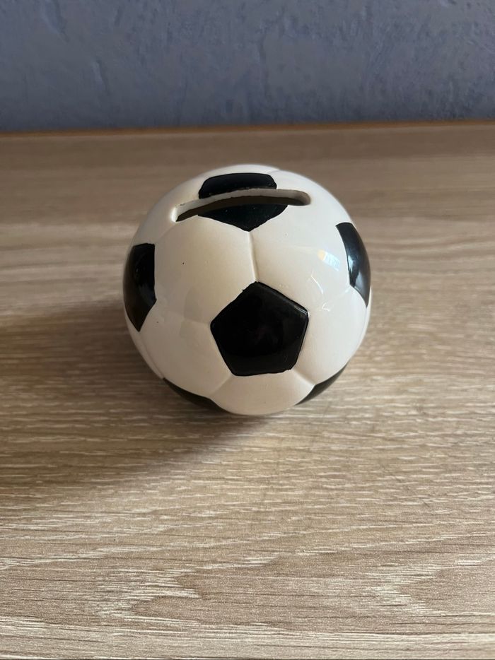 Tirelire ballon de foot