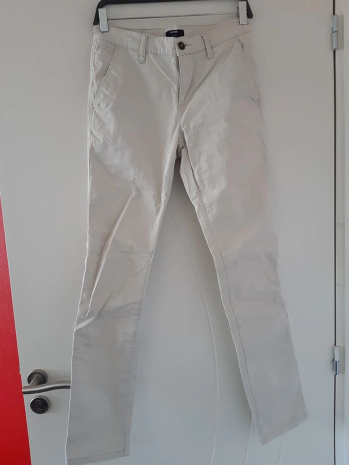 Pantalon slim fit Kiabi