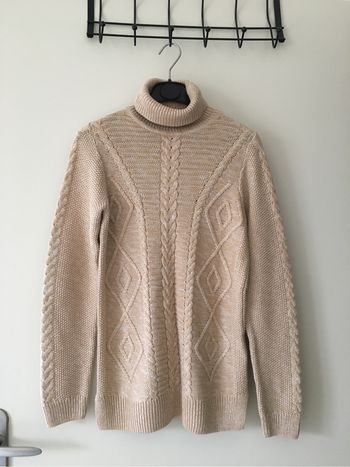 Pull col roulé femme